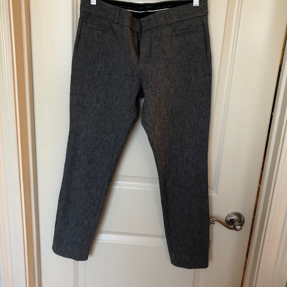 Banana Republic Sloan fit ankle pants grey size 0